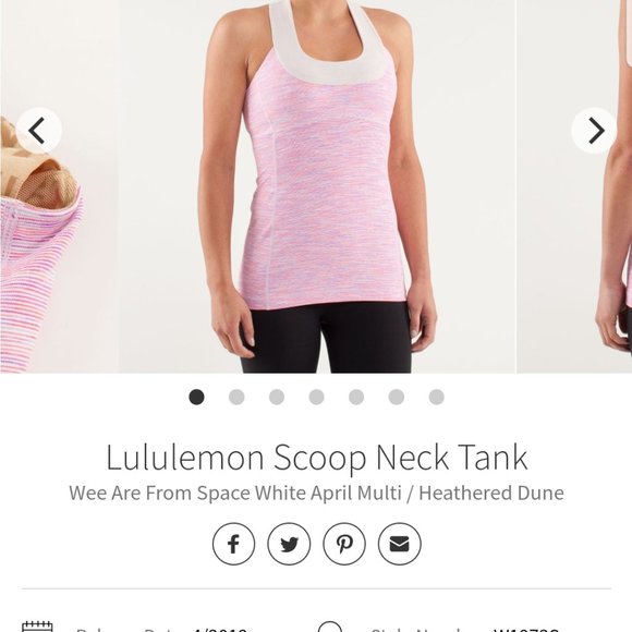 Brand New Lululemon Tank Top - Picture 2 of 3